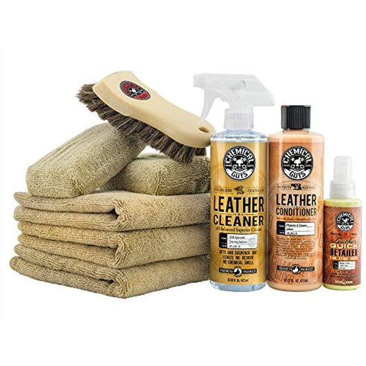 Hol303 Leather Cleaner And Conditioner Care Kit