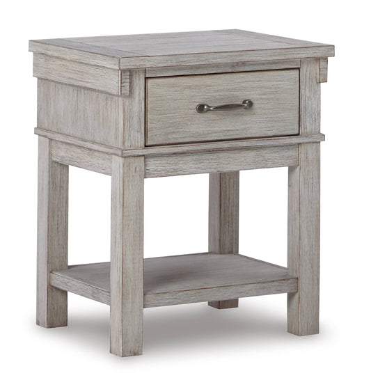 Hollentown Nightstand Whitewash
