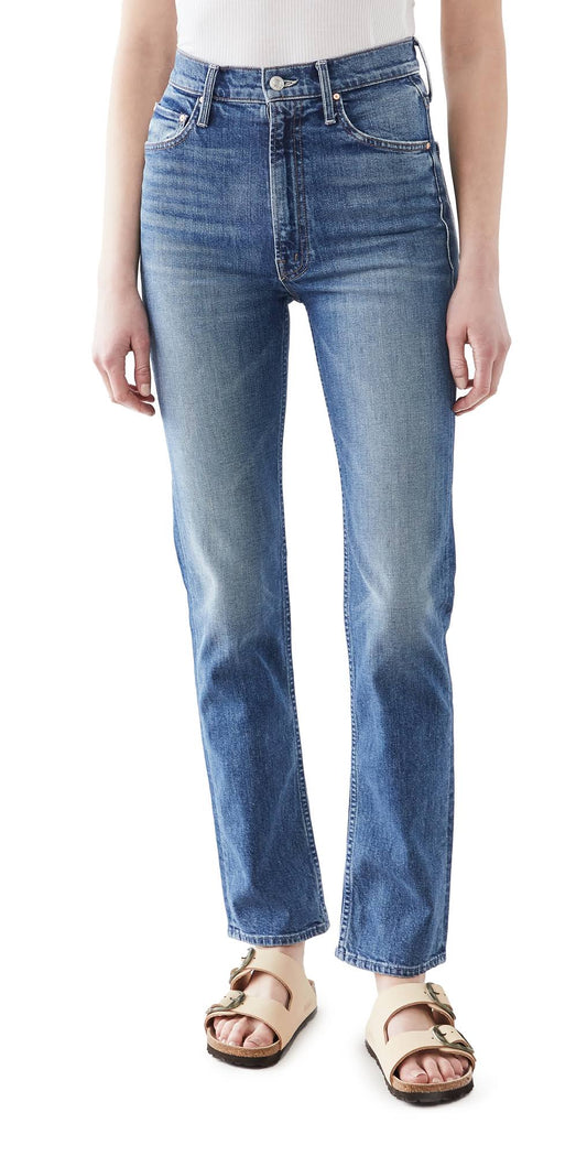 High Waisted Rider Skimp Jeans In Cowboys Don't Cry