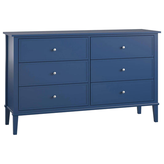 Home Franklin 6-Drawer Dresser Navy