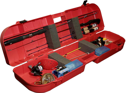 Ice Fishing Rod Box, Red