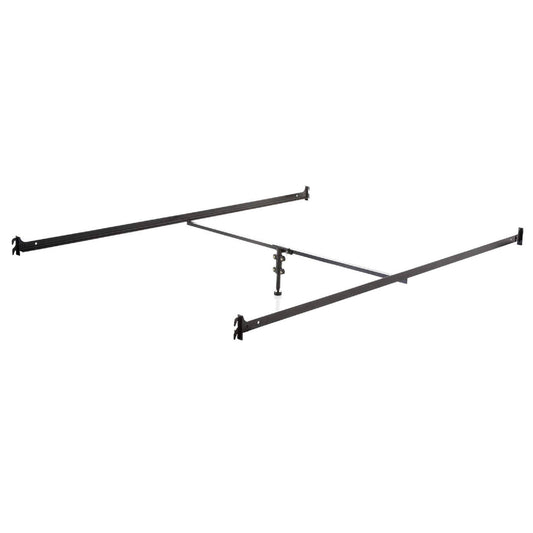 Hook-In Bed Rails With Center Bar - Queen