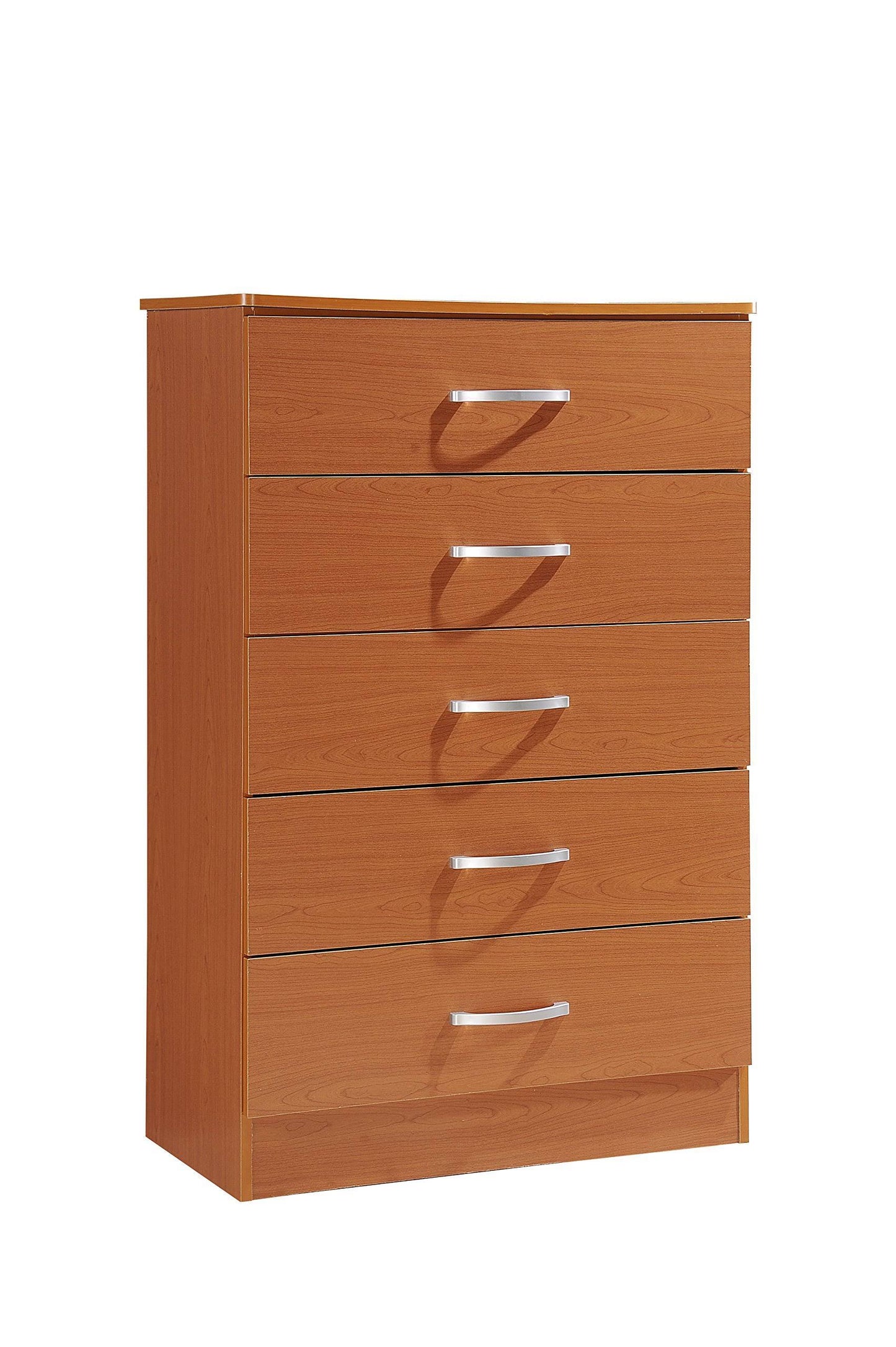 Hi5dr Cherry 5 Drawer Chest