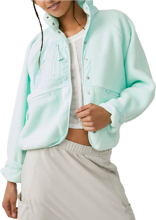 Hit The Slopes Jacket- Jade Ice L