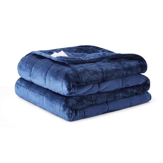 Home 30-Lb Weighted Comforter, Queen, Size Null, Navy