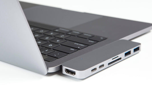 Hub For Usb-C Apple Macbook Pro Laptops (Space Gray)