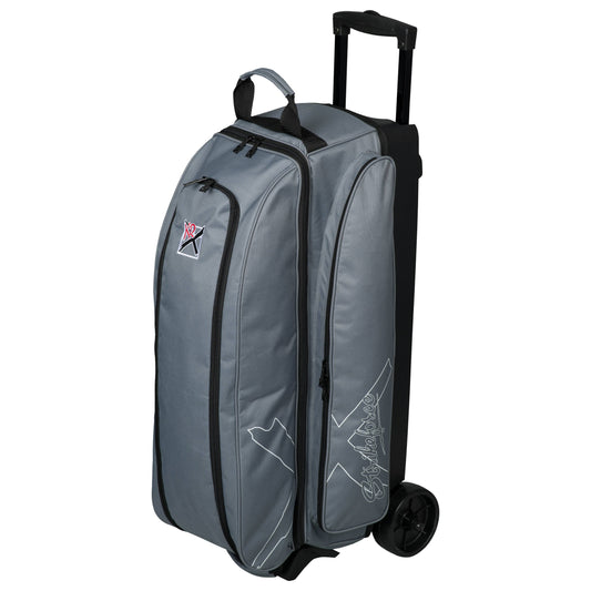 Hybrid X Triple Roller Black Bowling Bag