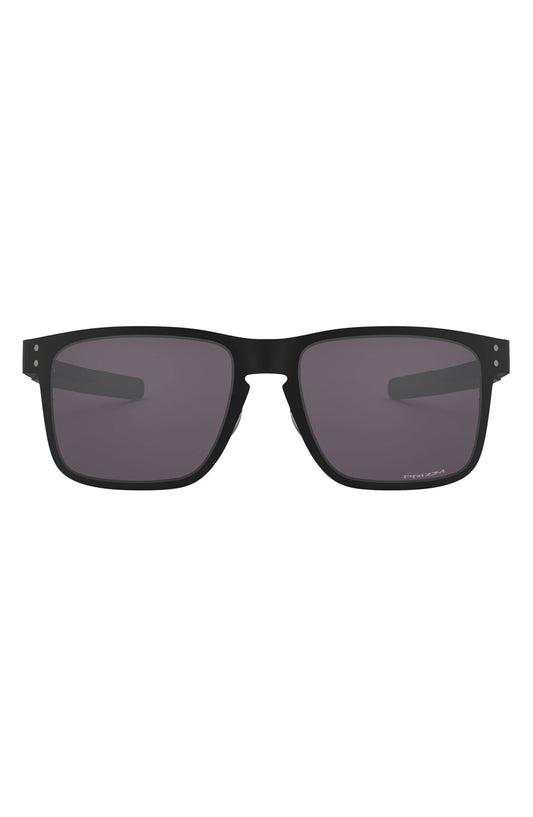 Holbrook Metal Matte Black Sunglasses - Prizm Grey
