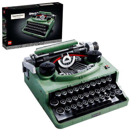 Ideas Typewriter 21327 Building Kit; Great Gift Idea For Writers (2,079 Pieces)
