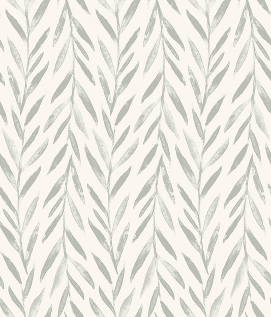 Home Willow Peel And Stick Wallpaper, Grey