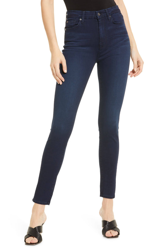 High-Waist Ankle Skinny In Slim Illusion Twilight Blue
