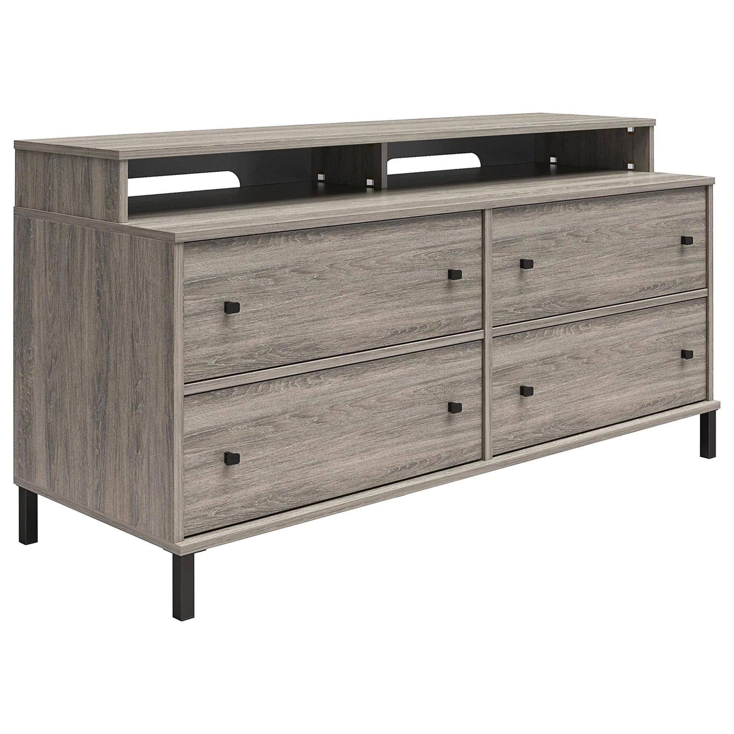 Home Kalissa Media Dresser For Tvs Up To 50", Gray Oak