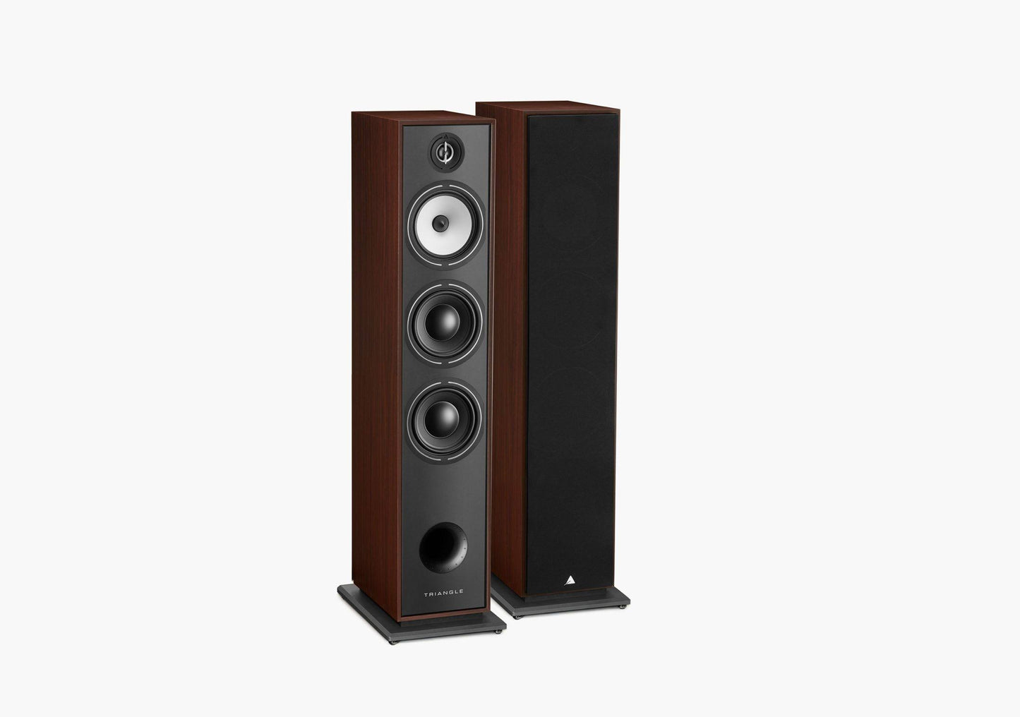Hifi Floor Standing Speaker - Borea Br08, Walnut, Single