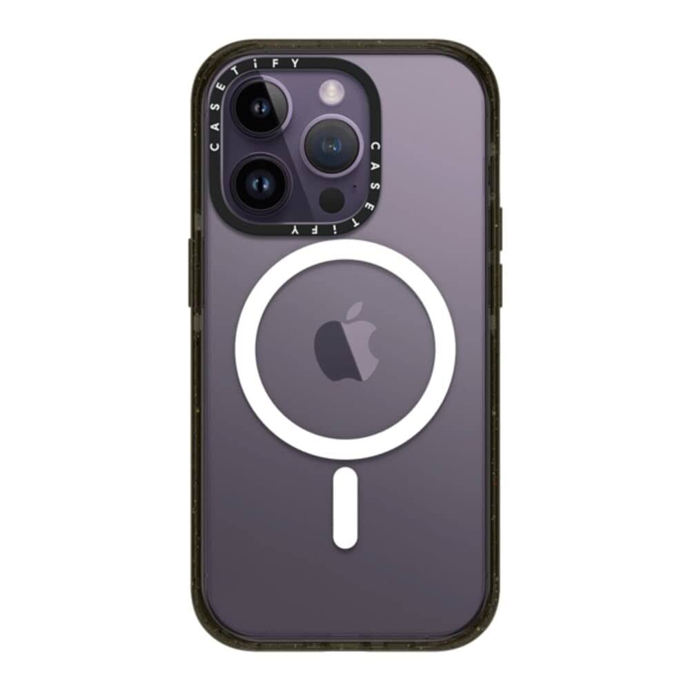 Impact Iphone 14 Pro Case [4x Military Grade Drop Tested / 8.2ft Drop Protection/Compatible With Magsafe] - Glossy Black