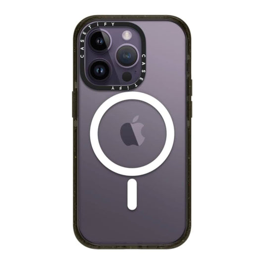 Impact Iphone 14 Pro Case [4x Military Grade Drop Tested / 8.2ft Drop Protection/Compatible With Magsafe] - Glossy Black