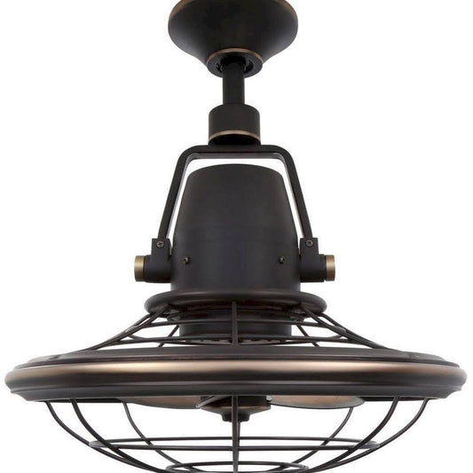 Ii 18.90¨ Outdoor Oscillating Ceiling Fan - Tarnished Bronze