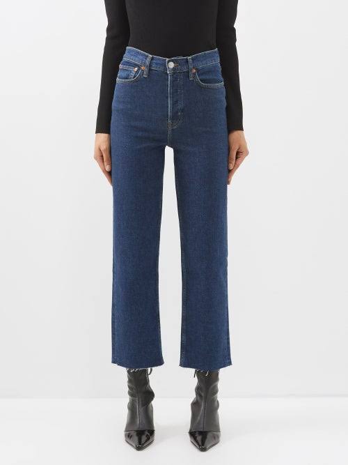 High Rise Stove Pipe Jeans 1883wstv27 Medium Vain - 27