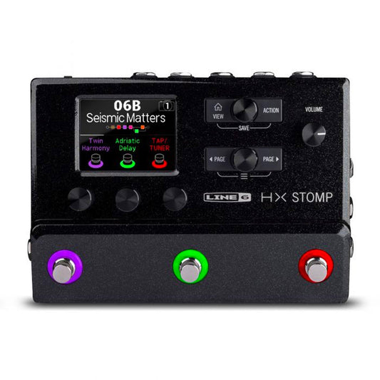 Hx Stomp Guitar Multi-Effects Floor Processor Pedal