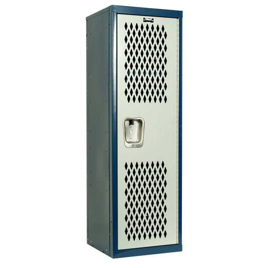 Htl151548-1jp Home Team Locker,Navy Blue/Light Gray
