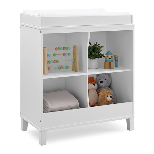 Huck Convertible Changing Table In Bianca White