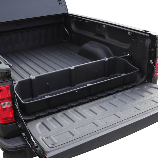 Hound Auto Fullsize Truck Bed Storage Cargo Organizer Compatible With Ford Chevrolet Gmc Dodge Ram Toyota Nissan Universal 55 Inch Wide To 69 Inch