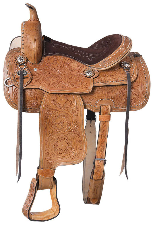 Horse Tack, 13" Dark Oil Braden Trail Saddle