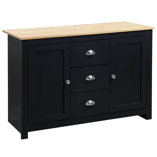 Home Kitchen Storage Sideboard Bar Table Pantry Cupboard W/ Drawers Shelf - White
