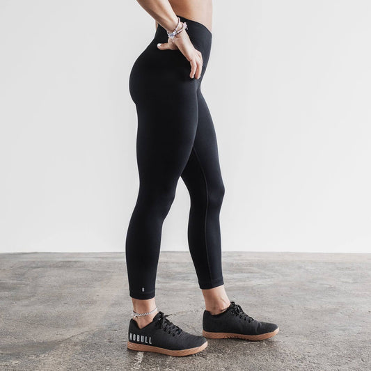 High-Rise 7/8 Tight (Matte) - Deep Teal Matte - Size Medium