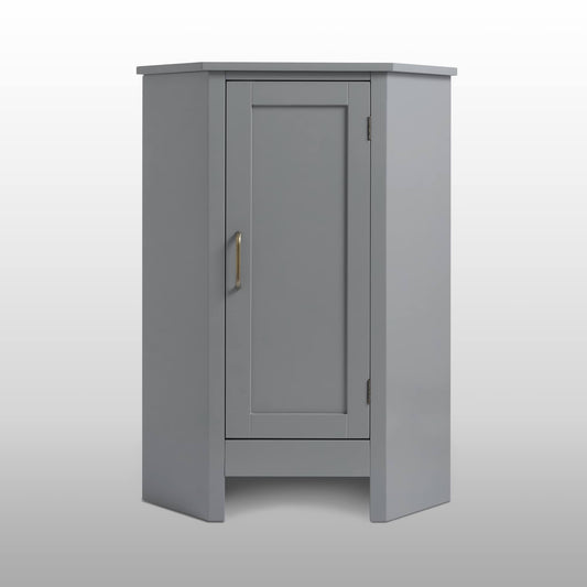Home Mercer Corner Cabinets, Grey