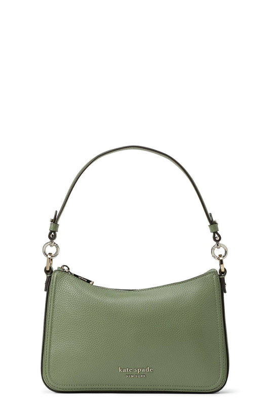 Hudson Pebbled Leather Medium Convertible Crossbody - Romaine
