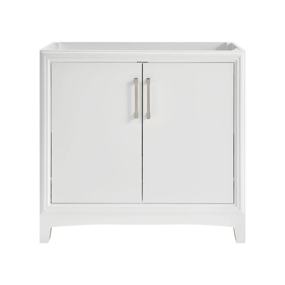 Hillcroft 36 In. W X 21.5 In. D X 34 In. Bath Vanity Cabinet Without Top In White