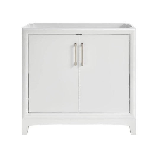 Hillcroft 36 In. W X 21.5 In. D X 34 In. Bath Vanity Cabinet Without Top In White