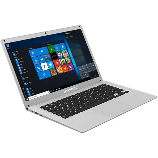 Hybook 14.1" Celeron Laptop, 8gb Ram, 128gb Ssd, Rj45, Windows 10 - Silver