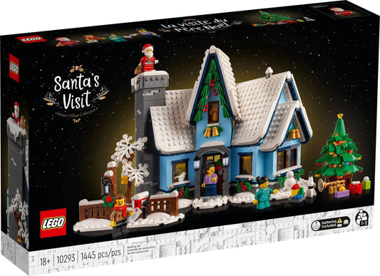 Icons Santa’S Visit 10293 Building Set For Adults (1445 Pieces)