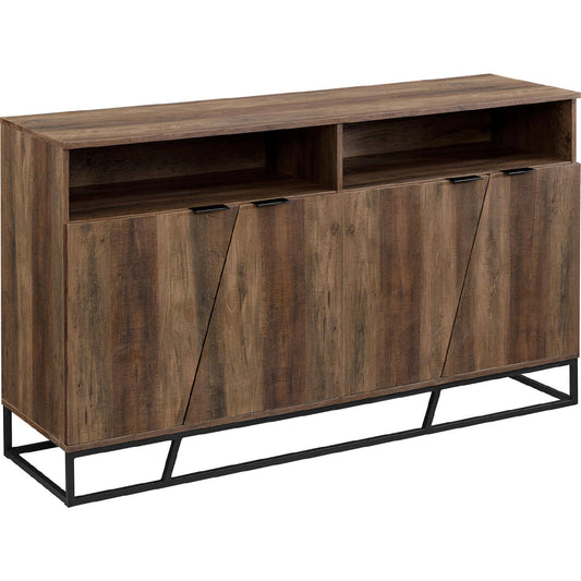 Ian 58" Angled Door Sideboard - Birch