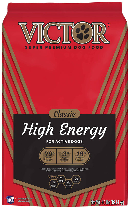 High Energy Dry Dog Food 40 Lb