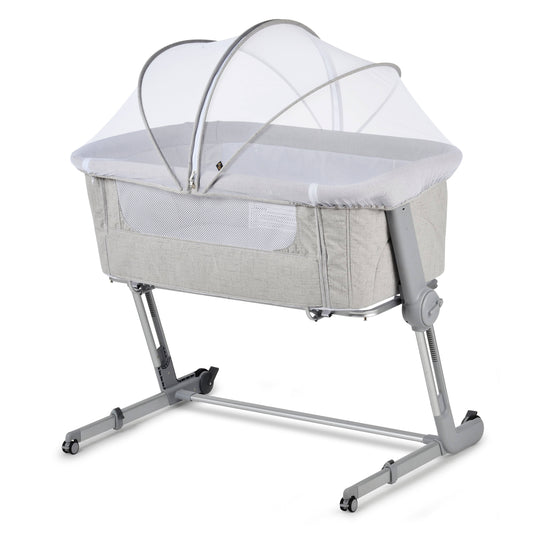 Hug Me Plus 3-In-1 Bedside Sleeper - Shadow Gray