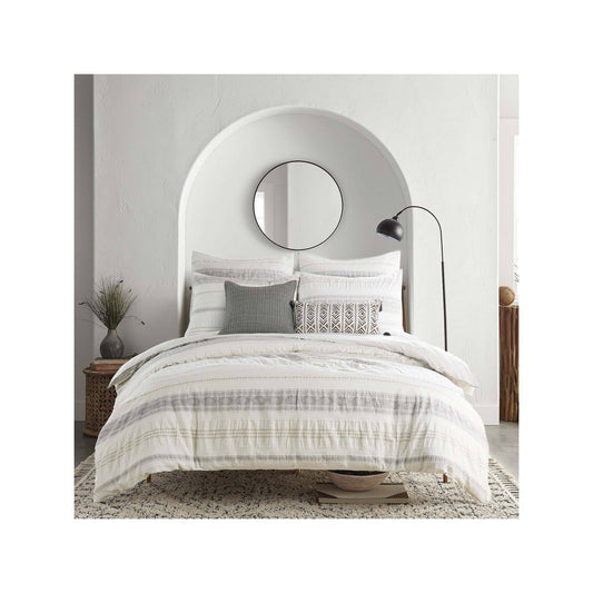 Home Pickford Comforter Set - Cotton Full/Queen / Taupe