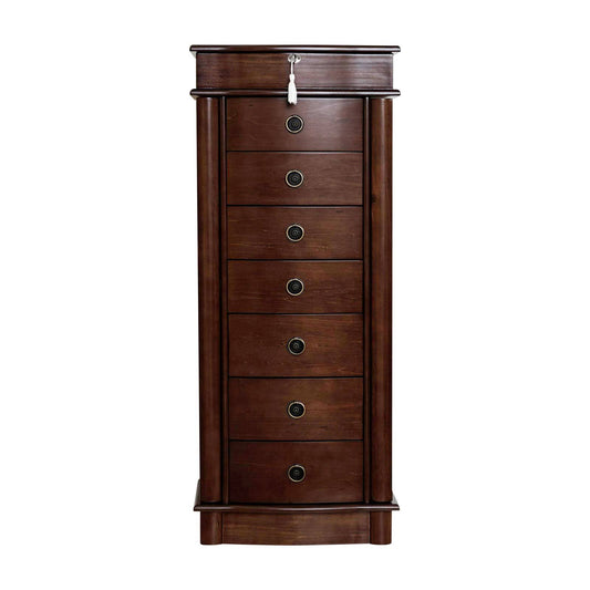 Honey Nora Standing Jewelry Armoire, Women's - Brown
