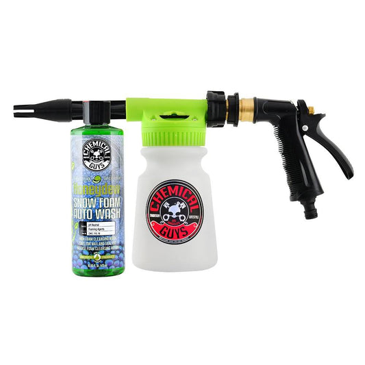 Hol147 Foam Blaster 6 Foam Wash Gun & Honeydew Snow Foam Auto Wash (16 Oz), 16 Fl. Oz, 2 Items