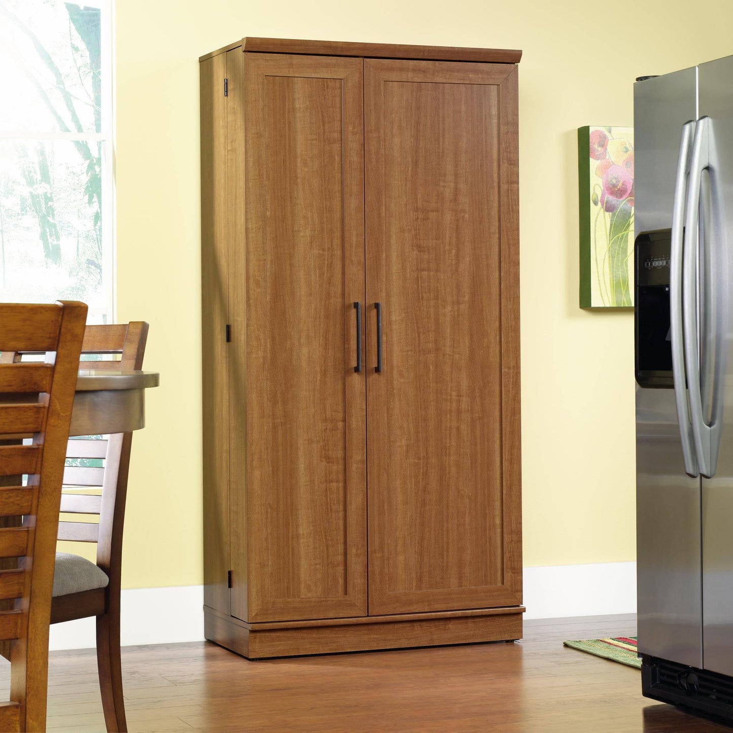 Homeplus Sienna Oak Storage Cabinet