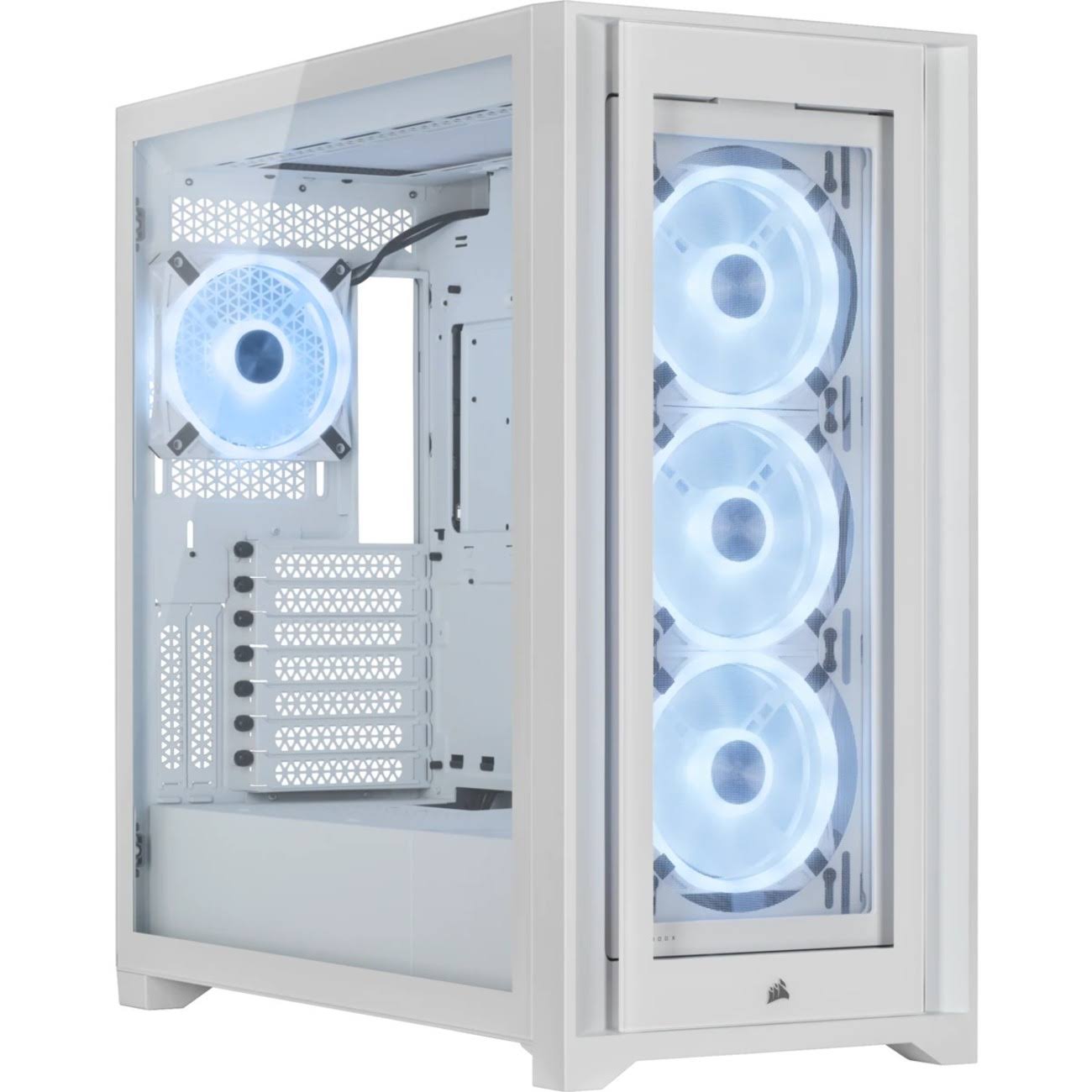 Icue 5000x Rgb Ql Edition Mid-Tower Atx Case - True White