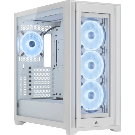Icue 5000x Rgb Ql Edition Mid-Tower Atx Case - True White