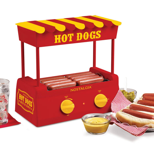 Hot Dog Roller And Bun Warmer, 8 Hot Dog And 6 Bun Capacity