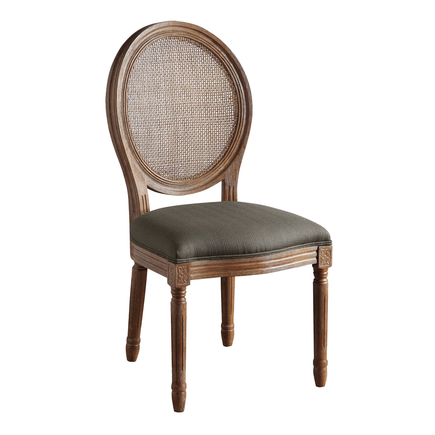 Home Furnishings - Stella Oval Back Chair - Otter
