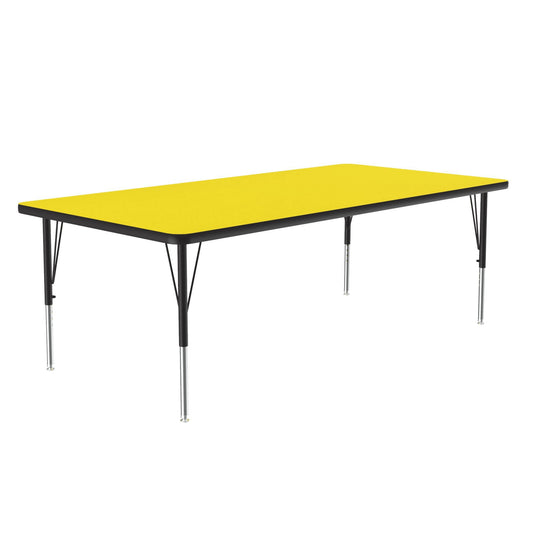 High Pressure Activity Table In Medium Oak (42 In. X 42 In./Standard/Gray Granite)