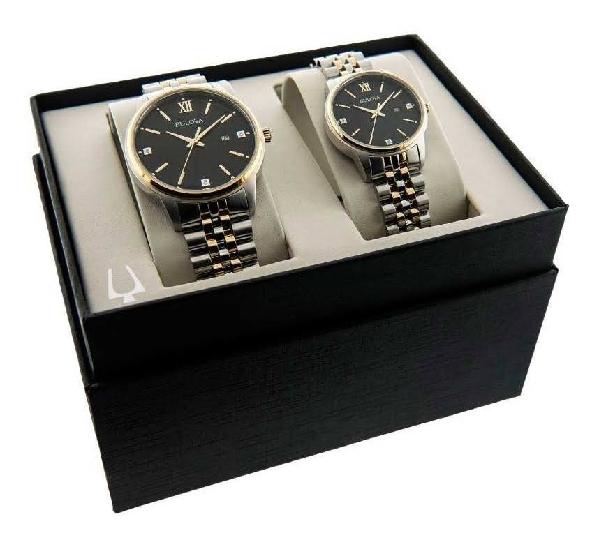 His And Hers Adult Two Tone Stainless Steel 2-Pc. Watch Boxed Set 98x125 | One Size | Watches Watch Boxed Sets | Holiday Gifts | Christmas