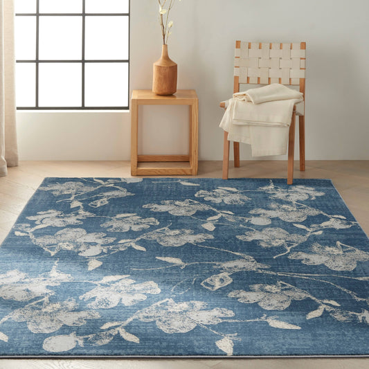 Illustrious Casual Abstract Geometric Area Rug - 5'3" X 7'3"