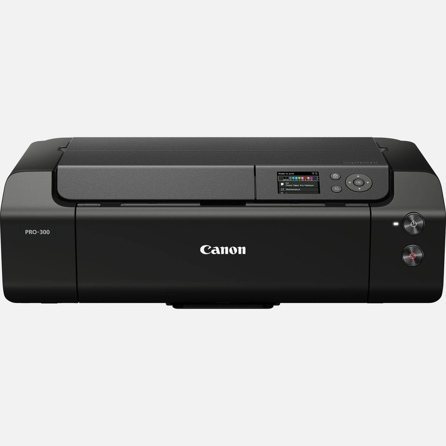 Imageprograf Pro-300 Professional 13" Wireless Inkjet Photo Printer - With 2 Pack Pfi-300 14.4ml Ink Tank Cyan