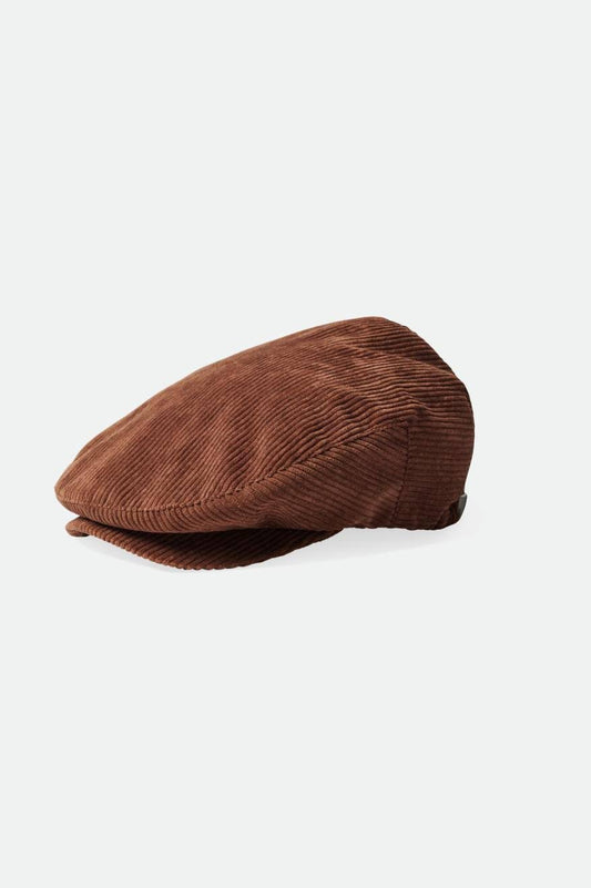 Hooligan Baggy Snap Cap In Brown Cord Size Large